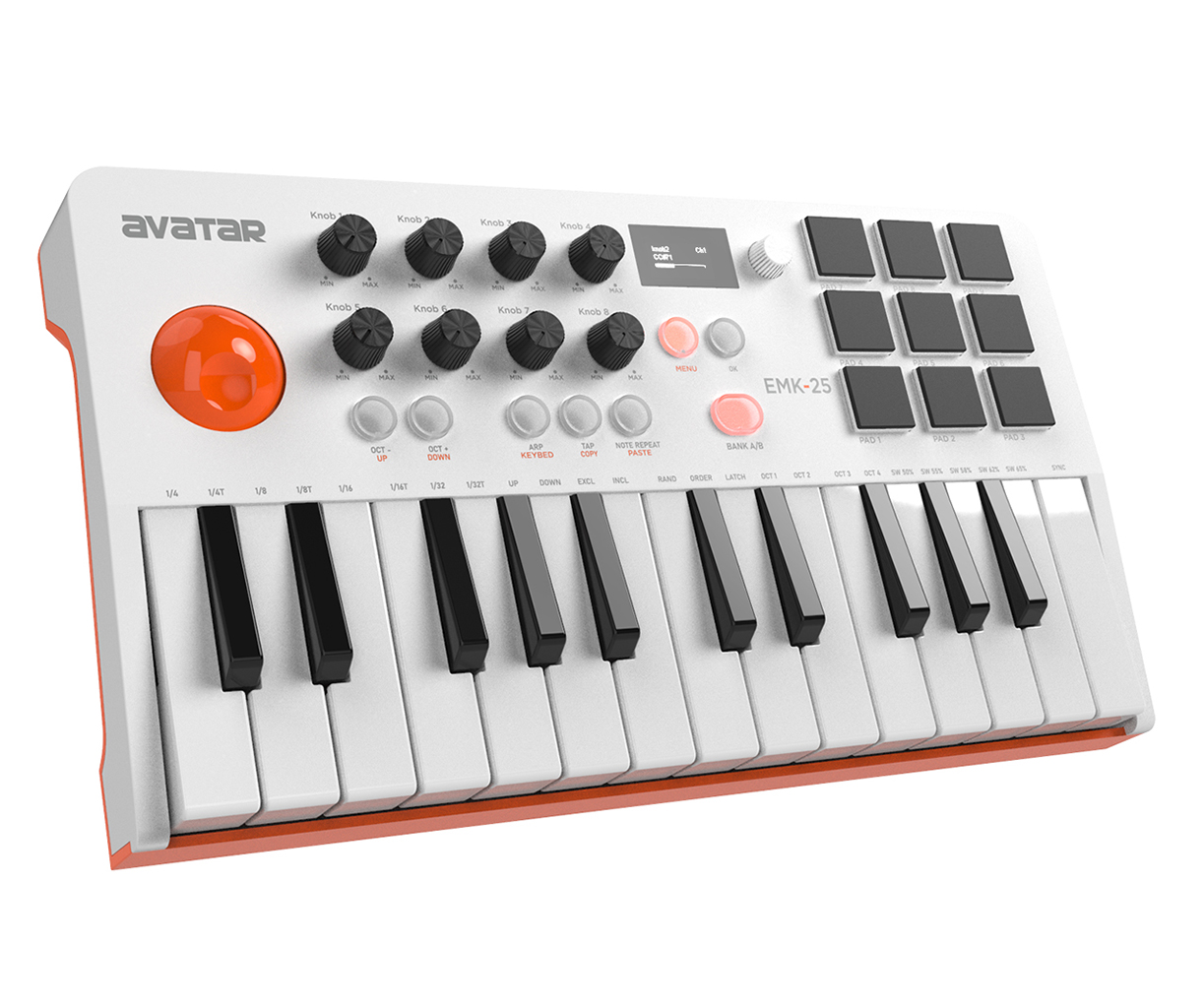 EMK-25 Wireless Midi Keyboard  - Midi Controller Pad ulasan dan harga
