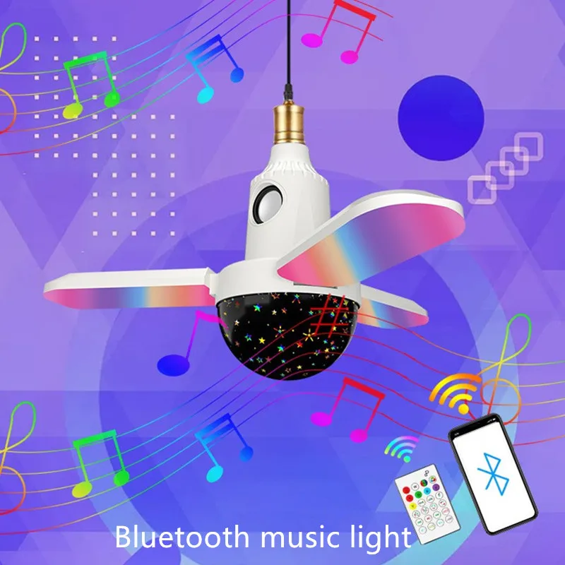 E27 Starry Sky Colorful Lights - Audio Music Spotify ulasan dan harga