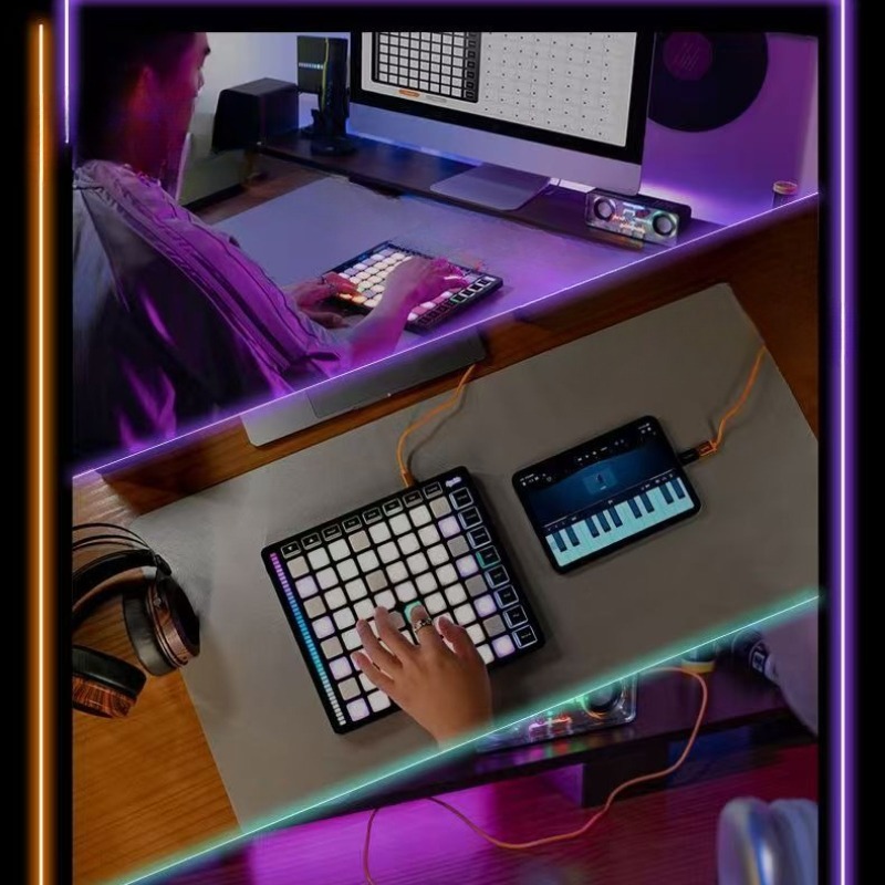 64-Key MIDI Percussion Pad Con - Midi Controller Pad ulasan dan harga