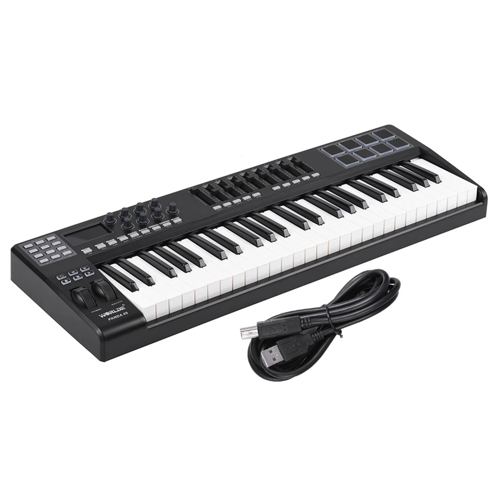 WORLDE PANDA49 Edu Pack | 49Ke - Midi Controller Pad ulasan dan harga