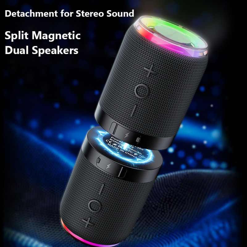 Magnetic 2 in 1 Bluetooth Spea - Audio Music Spotify ulasan dan harga