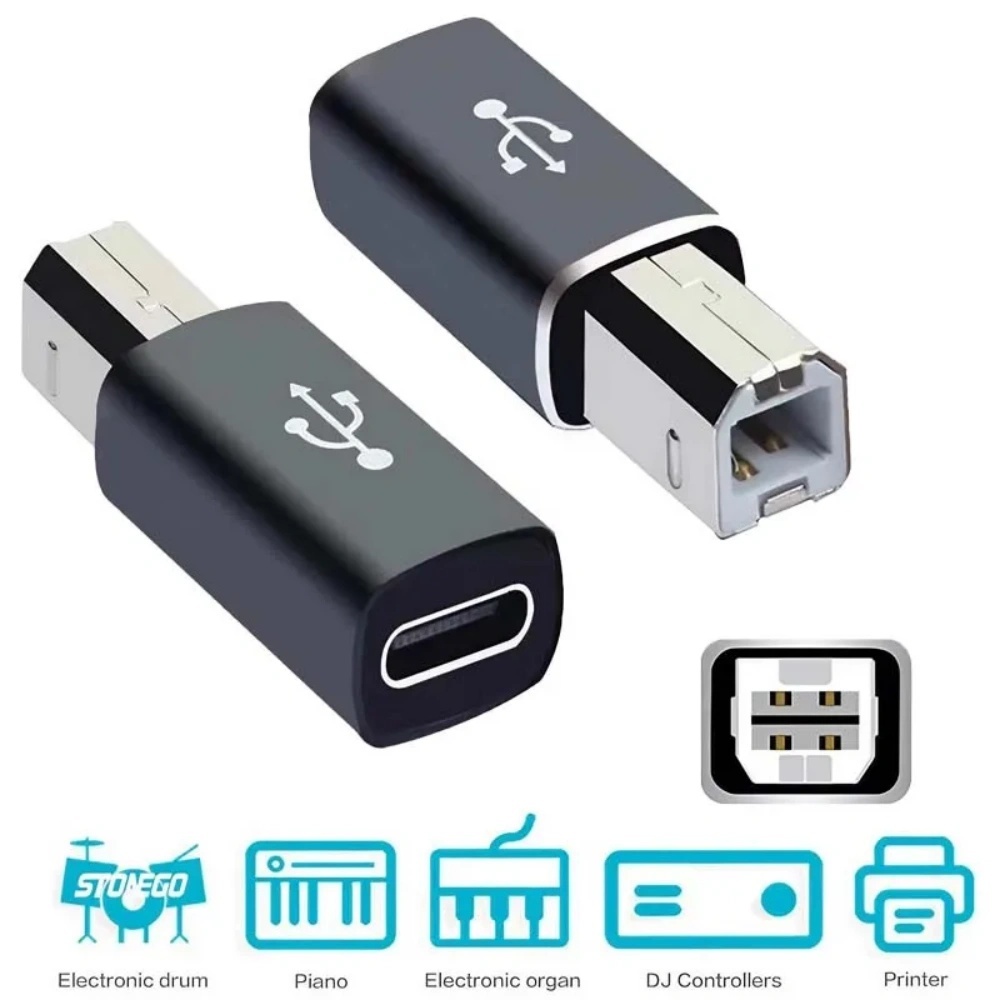 USB B Male to USB Type C Femal - Midi Controller Pad ulasan dan harga