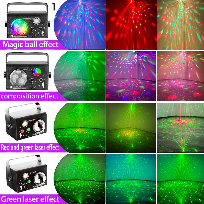 10W Party Lights Dj Stage Lase - Audio Music Dj ulasan dan harga