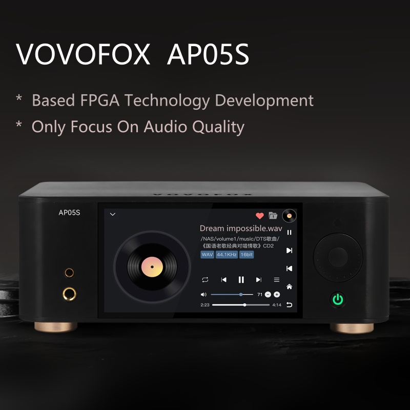 VOVOFOX-HiFi AP05S Lossless Mu - Audio Without Music ulasan dan harga