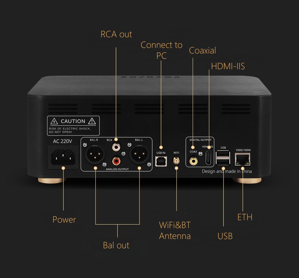 VOVOFOX-HiFi AP05S Lossless Mu - Audio Without Music ulasan dan harga